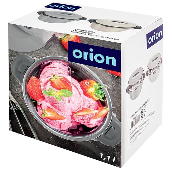 ORION Termoskål 1.1 liter plast/rustfrit stål 128519