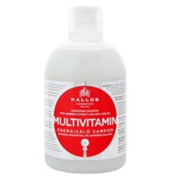 Kallos - Multivitamin Shampoo with Ginseng Extract and Avocado Oil 1000ml