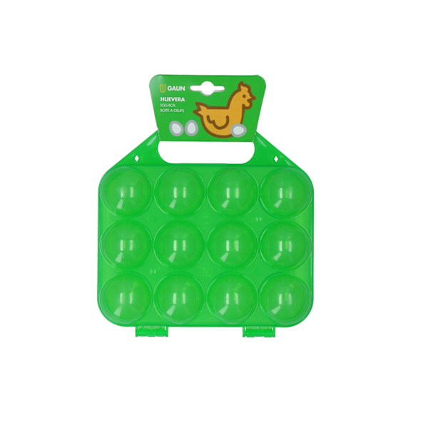 Fjäderfääggbricka Lime 12 st.