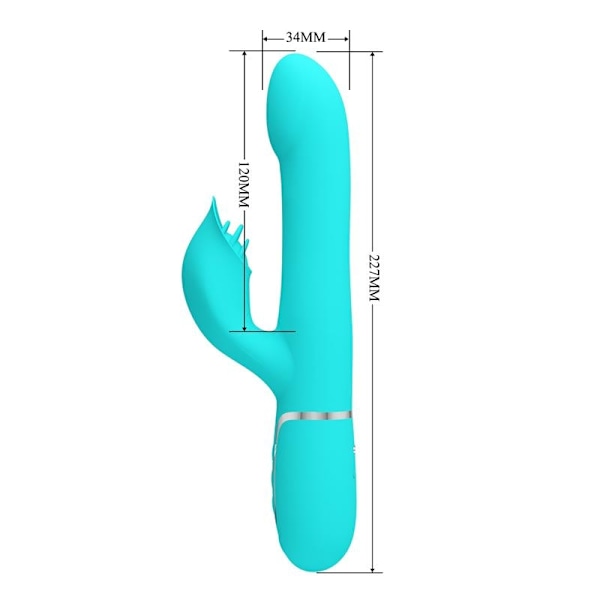 Falin Rolling Vibrator med Internal Beads USB