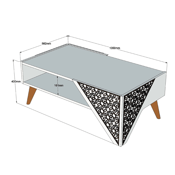 Soffbord Beril - Ek