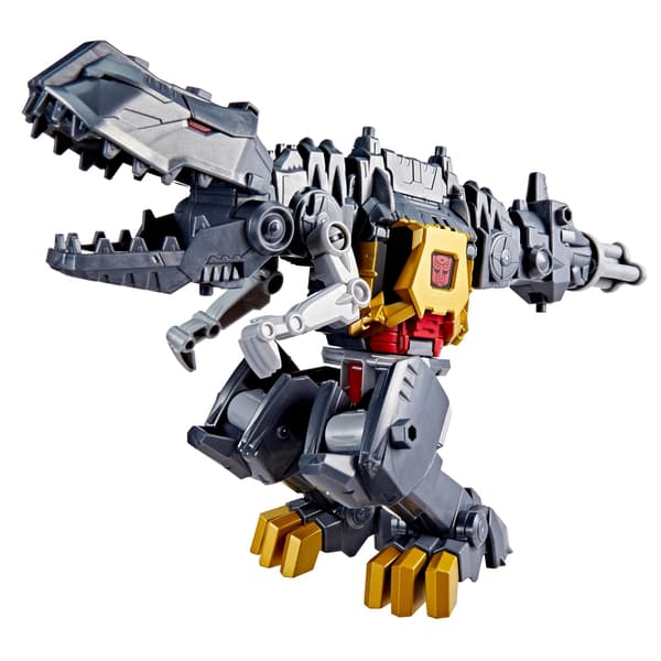 Grimlock Chomp & Stridsfigur, 25 cm – Transformers Leksak