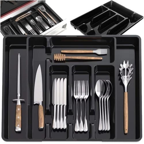 Plastskuffeindsats/-arrangør Ruhhy 24748
