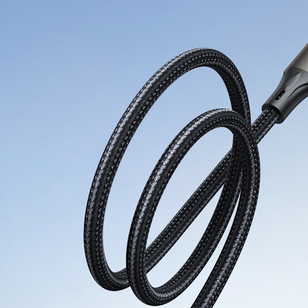 USB-C 100W Light-Speed ​​Series kabel 1,2m sort