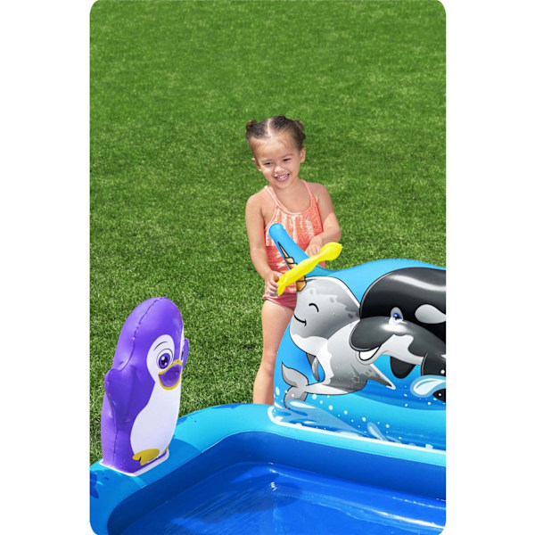 Polar Pals puhallettava leikkipaikka 134 x 131 x 73 cm Bestway 53156