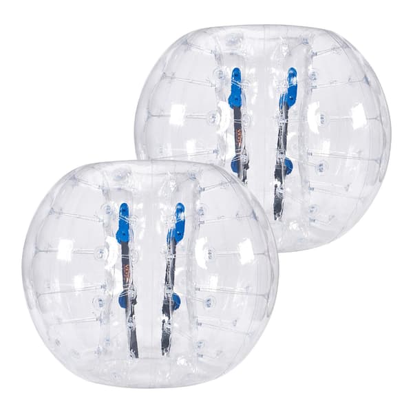 Uppblåsbara stötfångarbollar 2-pack, 1,2 meter PVC-kroppszorb