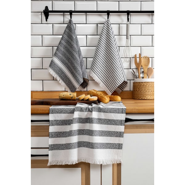 Handduksset (3 delar) Eliza - Svart