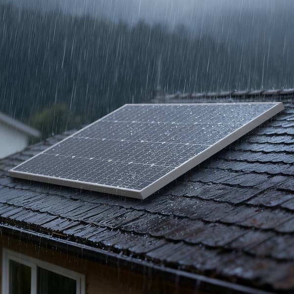 100W monokristallin solpanel – 23% MC4, IP65