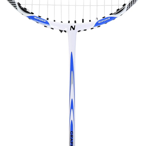 Badmintonracket i kol med lock