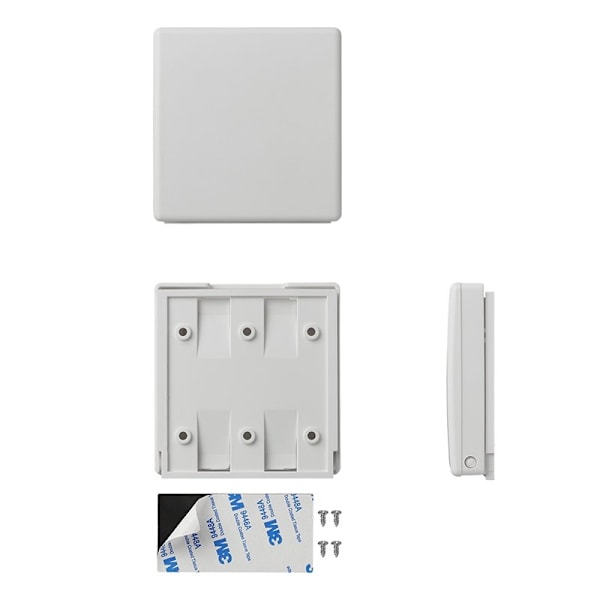 Kopholder foldbar justerbar hvid