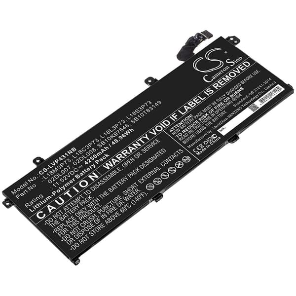 Batteri til Batteri til Lenovo ThinkPad T490 mm.