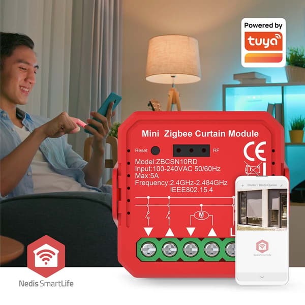 SmartLife Power Switch | Zigbee 3.0 | 1000 W | Terminalforbindelse | App tilgængelig til: Android™ / IOS