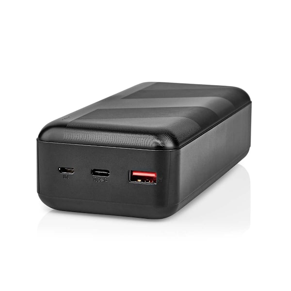 Virtapankki | 32000 mAh | 2.4 / 3.0 / 3.25 A | Lähtöliitäntöjen määrä: 2 | Lähtöliitäntä: 1x USB-A / 1x USB-C™ | Sisääntulon liitäntä: 1x Micro USB /