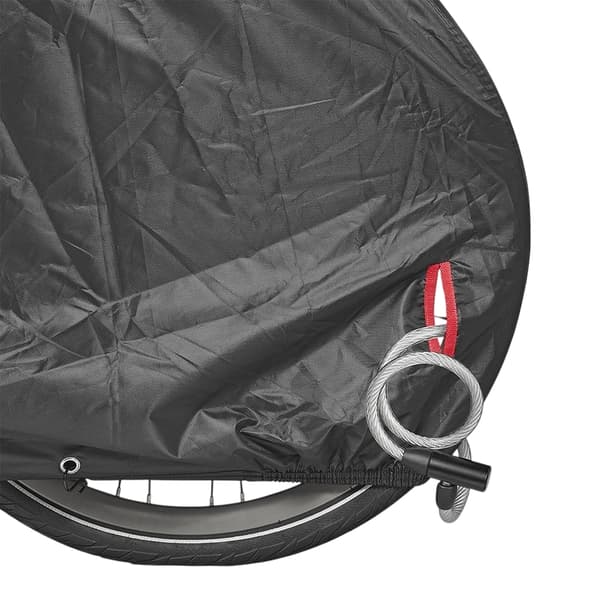 Cykelskyddsskydd, svart, passar 1 cykel