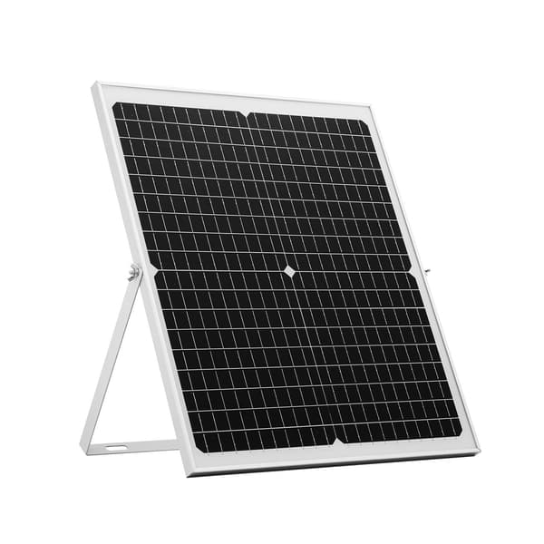Solcellepanel batterioplader 30W 12V, MPPT, IP65