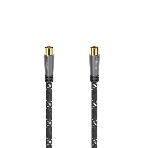 HAMA Kabelantenne 120dB Sort/Grå 10,0m