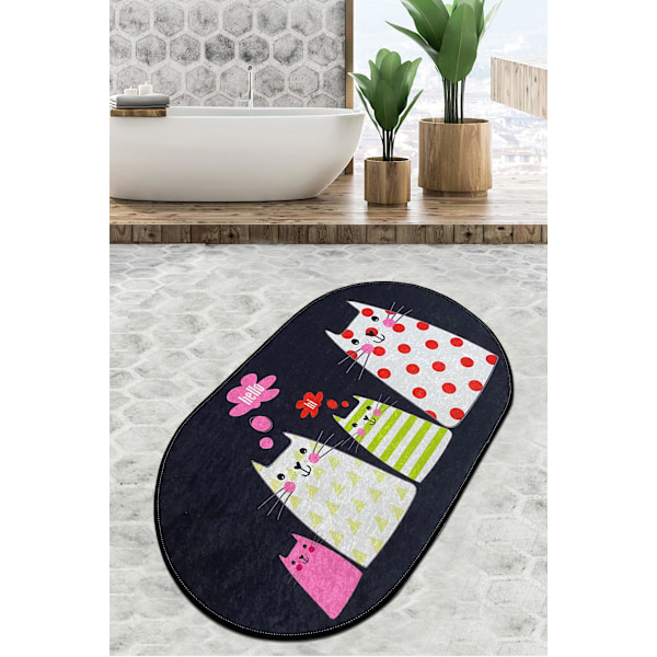 Bathmat Four Cats Djt (70 x 120)