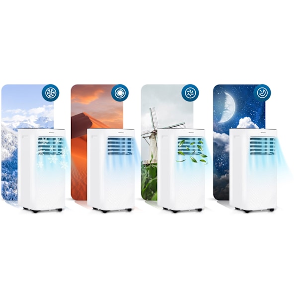 Berdsen BD-582 9000 BTU bærbart klimaanlæg