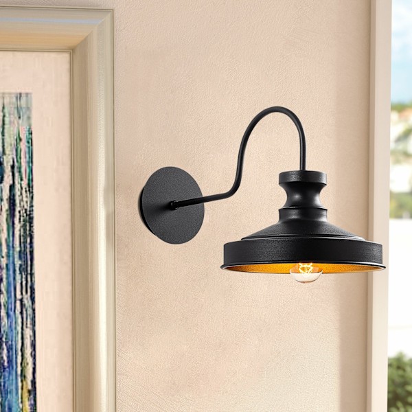 Vägglampa Berceste - 182BLACK-A Svart