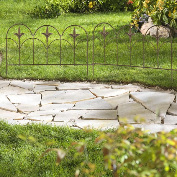 Metal sengekanter, 4 stk