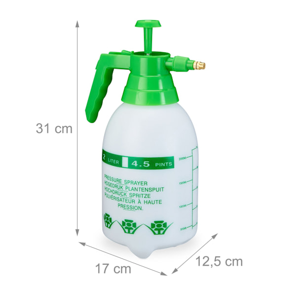Tryksprøjte 2 liter