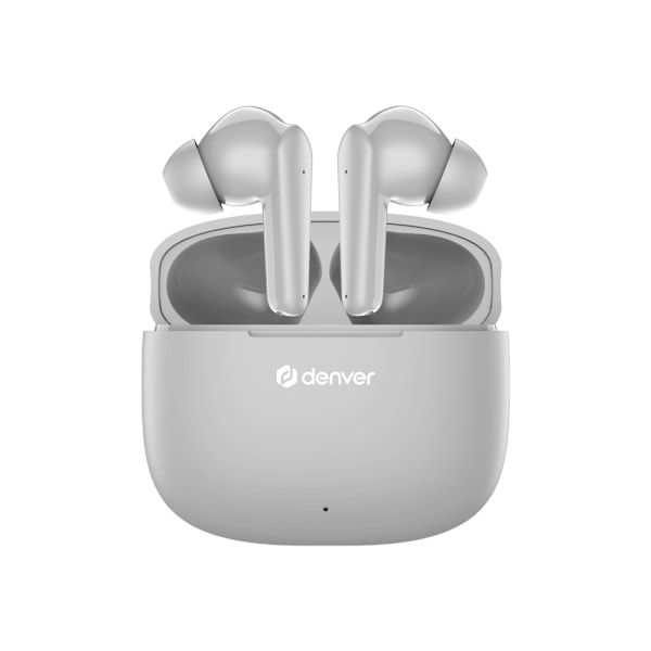 DENVER TWE-48GR - True wireless-hörlurar med mikrofon - inuti örat - Bluetooth - grå