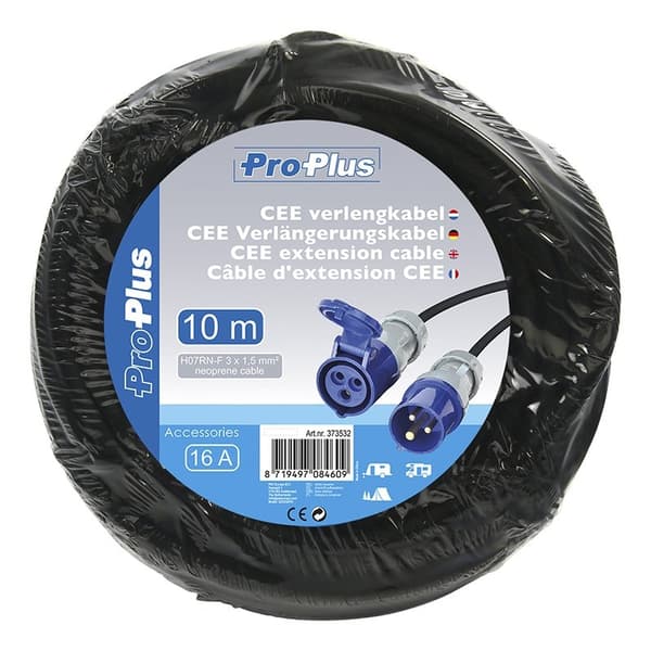 CEE forlængerkabel 10M 3x1,5mm²