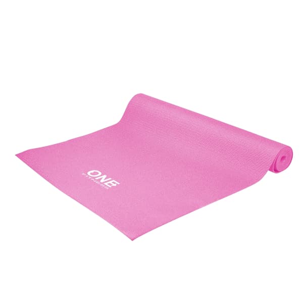 Yogamatta, rosa – halkfri, lätt, hållbar