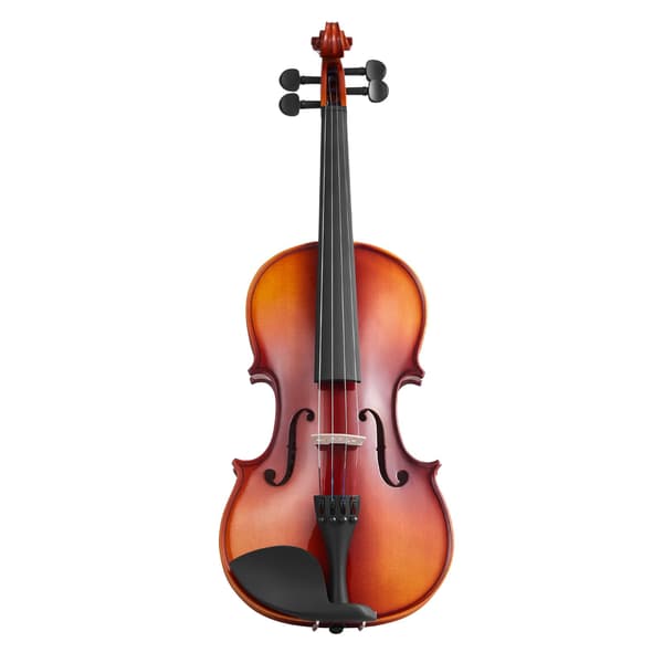 4/4 Violin Massivt Træ Begyndersæt Med Etui