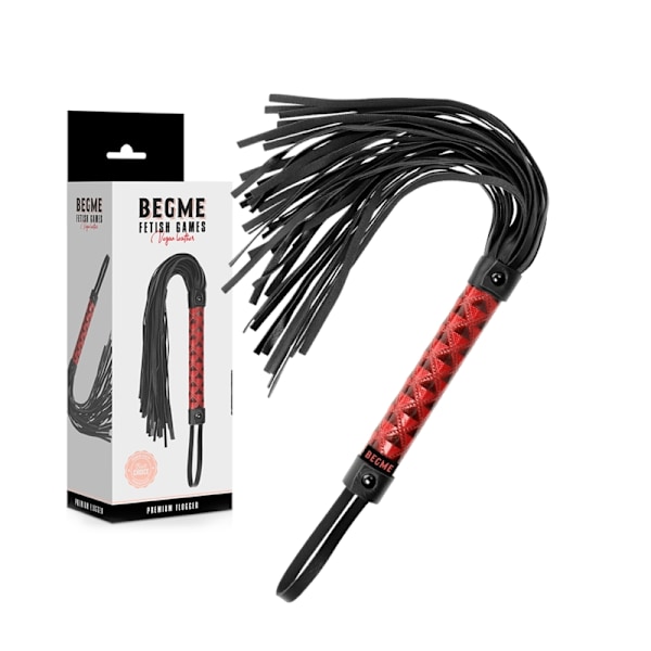 Begme - Red Edition Vegansk Læder Flogger