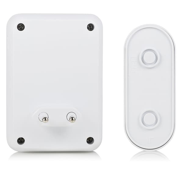 Langaton ovikello kankaalla edessä Plug-in 230V
