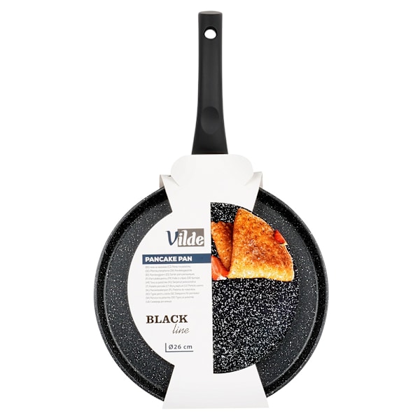 Pandekagepande granit BLACK LINE 26 cm