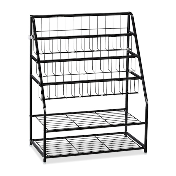 Tidningsställ i metall