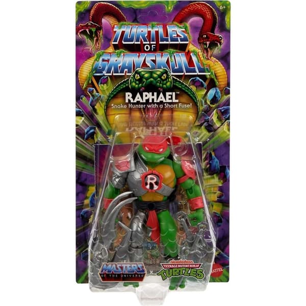 Raphael Actionfigur, 14 cm, Turtles of Grayskull