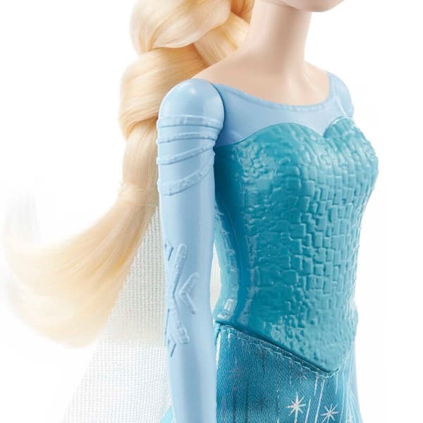 Fryst Elsa Doll med klänning och accessoarer