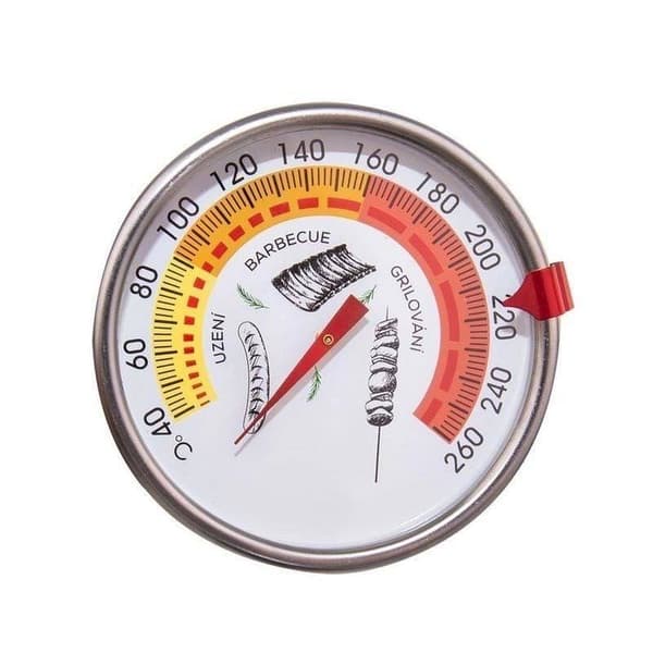 Rökugntermometer för dörrmontering, 40°C-260°C temperaturintervall