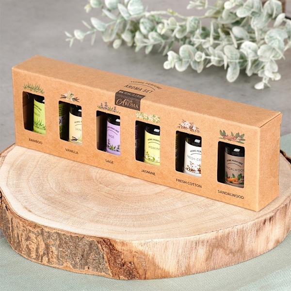 Set eteriska oljor 10 ml 6 st.