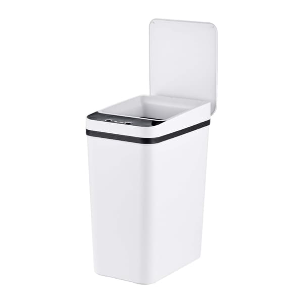 9L hvid plastik sensor køkkenspand