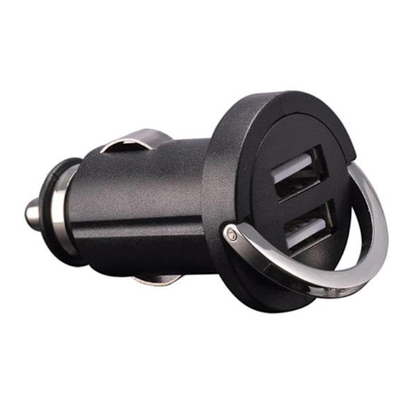 Dobbelt USB-biloplader - 5V - 2,1A, 10,5W Maks.
