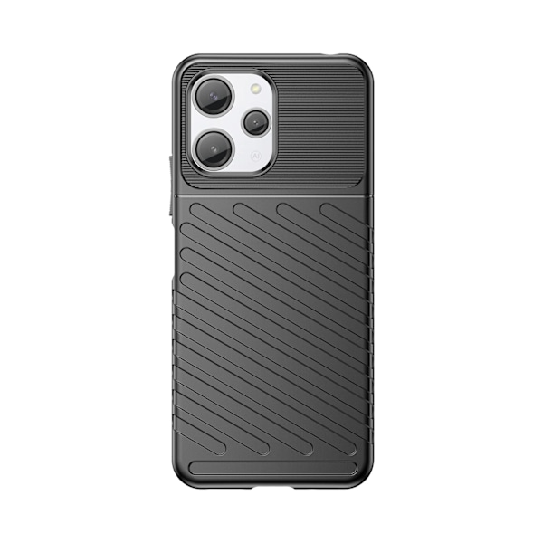 Pansar flexibelt fodral för Xiaomi Redmi 12 Thunder Fodral, svart