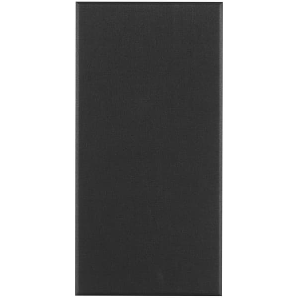 Akustiska paneler, 4-pack 2-tums glasfiber, självhäftande, svarta