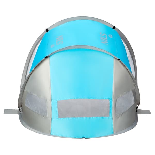 Pop Up strandtelt, blå, UV-beskyttelse