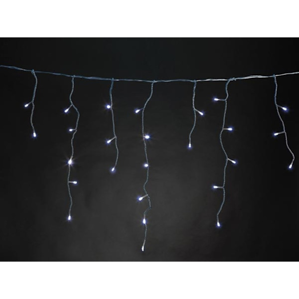 Rana Led - 4 X 0,6 M - 144 vita lampor - Transparent tråd - Modulator - 24 V
