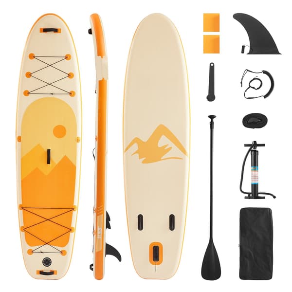 Oppusteligt Stand Up Paddleboard 3,35 m, 84 cm bredt sæt