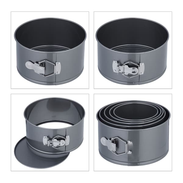 Springformset, 5 delar, non-stick, värmebeständig