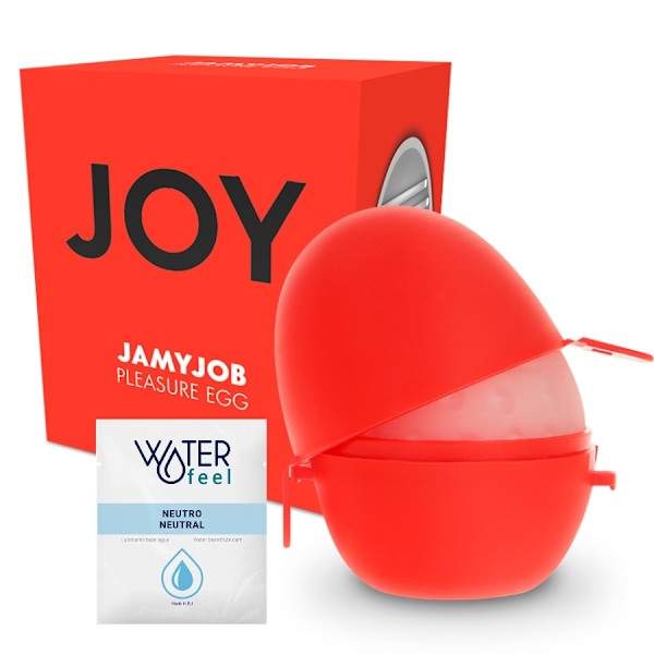 Jamyjob - Egg Masturbator Red Version Discret