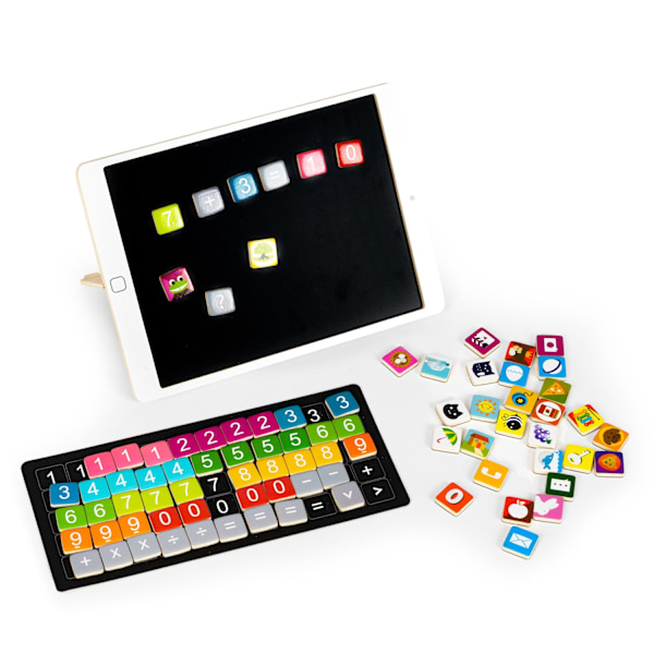 Træpædagogisk tablet, magnettavle ECOTOYS