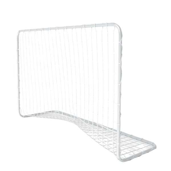 Fodboldmål med net, stålramme, 182 cm