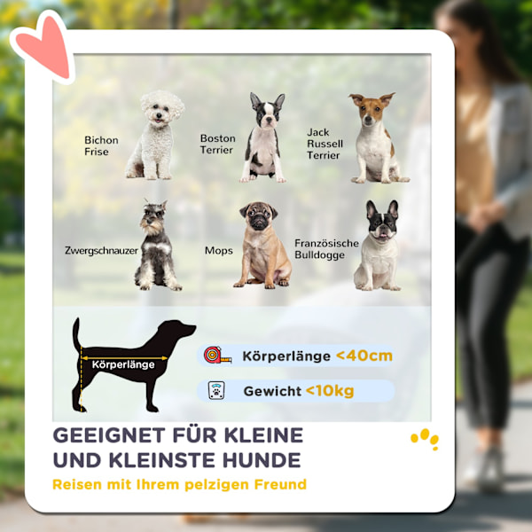 Hundvagn, lätt hundvagn av aluminium, hopfällbar för hundar och katter upp till 10 kg, kattvagn med kuddar, nätfönster, dörrar, förvaringskorg, kattva