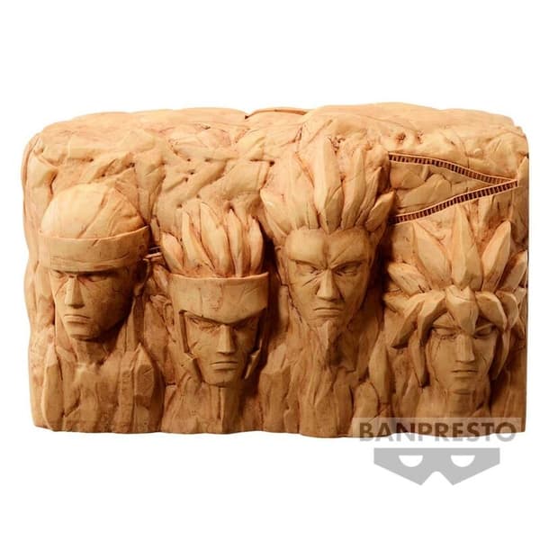 Hokage Rock Figur, 18 cm samlarobjekt, Naruto Shippuden